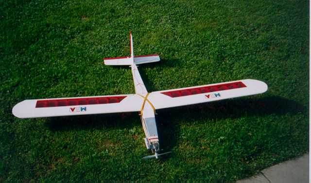 Motoplaneur Cheap, statique, vue de face