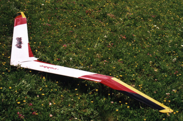 Planeur Vampire, statique