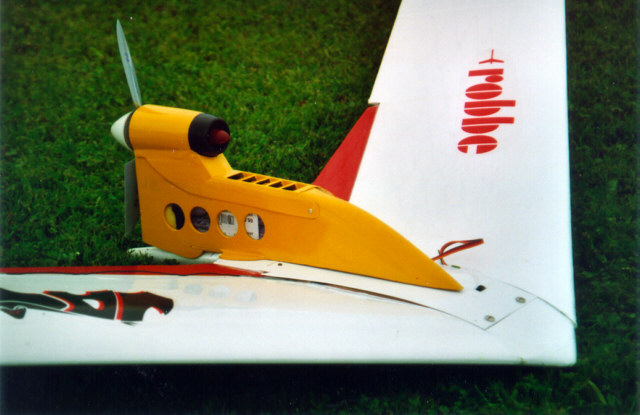 Planeur Vampire, d�tail motorisation
